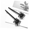 EPIGEIST 1set Halloween Spider Hairpins Faux Spider Hair Clips and for Party Decorations Creative Costume Accessories for view 4