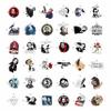 100Pcs Edgar Allan Poe Stickers for Water Bottle, for Laptop - Edgar Allan Poe Gifts, Party Supplies & Decorations, Literature Stickers - Gifts for Women & Men view 3