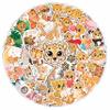 100Pcs Cheetah Stickers for Water Bottle, Laptop - Cheetah Gifts, Party Supplies & Decorations - Animal Stickers, Decals - Gift for Women & Men view 1