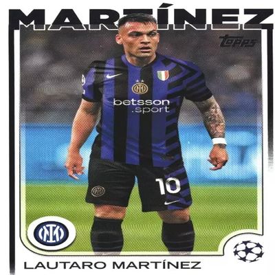 Topps UCC Club Competitions 24/25 Lautaro Martinez Base Trading Card