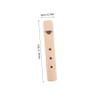 Abaodam Wooden Piccolo Toy Flute for Boys and Girls Diy Painting Whistle Flute Unpainted Recorder Instrument view 2