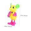 FUNNETOYU 6pcs Clockwork Microphone Mouse Toys Wind up Playthings for Boys and Girls Encourages Crawling Walking Safe Educational Fun view 2