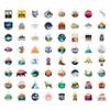 100Pcs Mountain Stickers for Scrapbooking, for Water Bottle, Laptop - Mountain Gifts & Party Decorations - Adventure, Camping Stickers, Nature Decals - Gift for Women & Men view 4