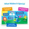 Spanish Learning Songs Sound Book for Babies & Toddlers 13 | Bilingual Musical Book with 6 Songs | Teaches ABCs, Numbers & Colors with Native Speaker | Great Gift for Birthdays and Early Learning view 3