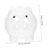 Abaodam Large Glass Piggy Bank for Adults Coin Bank Jar Tattoo Fund Jar Cute Decorative Coin Box for Boys and Girls view 2