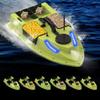 HawJReng GPS RC Bait Boat for Fishing - 500m Range, Auto Return & Cruise, 4.4lbs Capacity, Dual 5200mAh, Waterproof for Carp/Catfish view 4