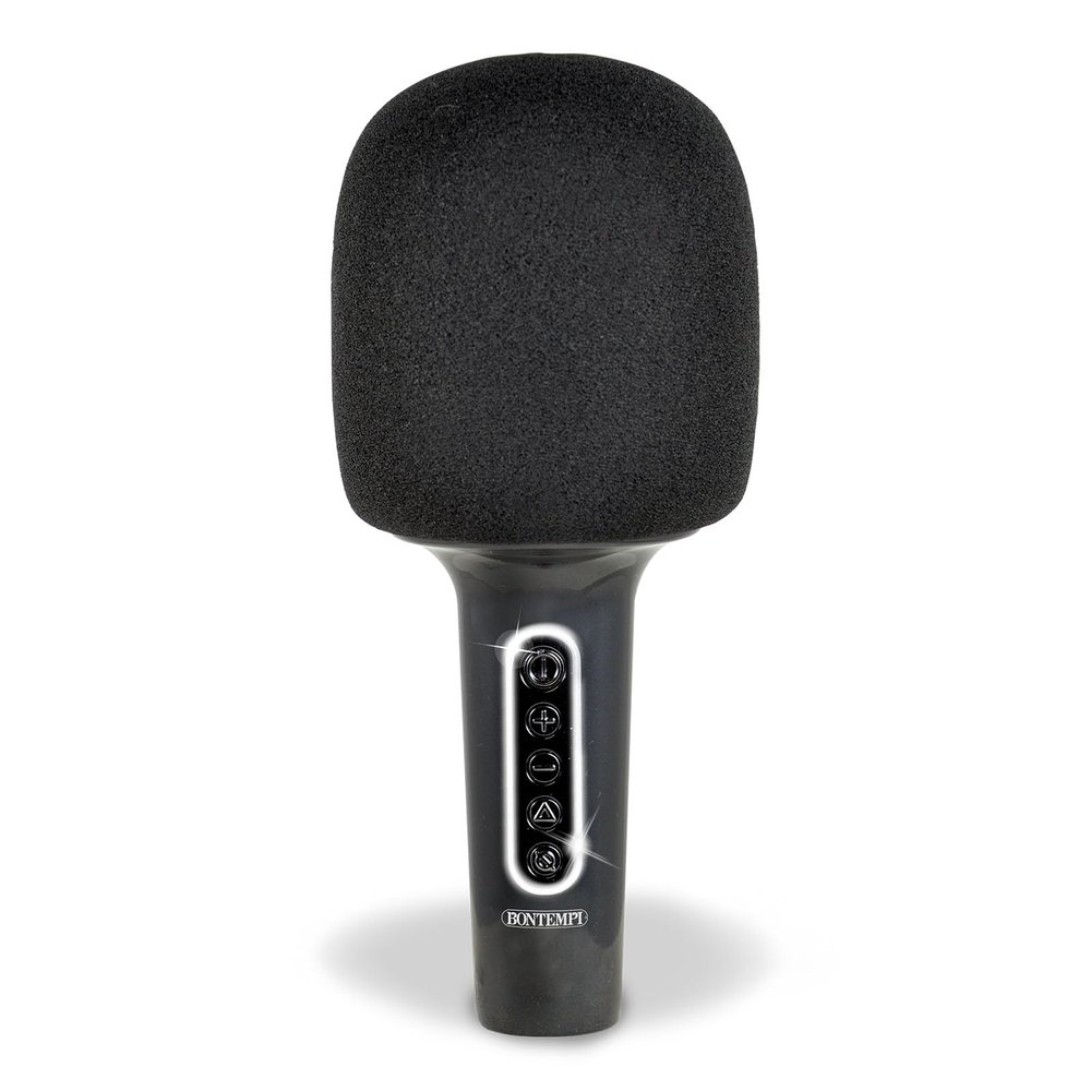 Bontempi Wireless Karaoke Microphone with Speaker, Audio Changing Effect, Rechargeable, 85 mm x 200 mm