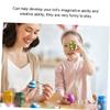 BCOATH 24pcs Graffiti Easter Eggs Creative Simulation Eggs for Boys and Girls Painting Random Styles Unique Crafting Toys for Easter Celebrations and Home Decor view 4