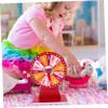 GAROZATION Rotatable Raffle Game Wheel Turntable for Parties Events and Celebrations Lightweight Design Stand and Pointer for Easy Use view 3