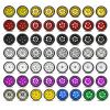 28 Set 1/64 Wheels and Tires Kit, 1:64 Scale Model Hot Wheel Rims Rubber Tires Random Color Replacement Accessories for Model Cars Upgraded and Modifi view 1