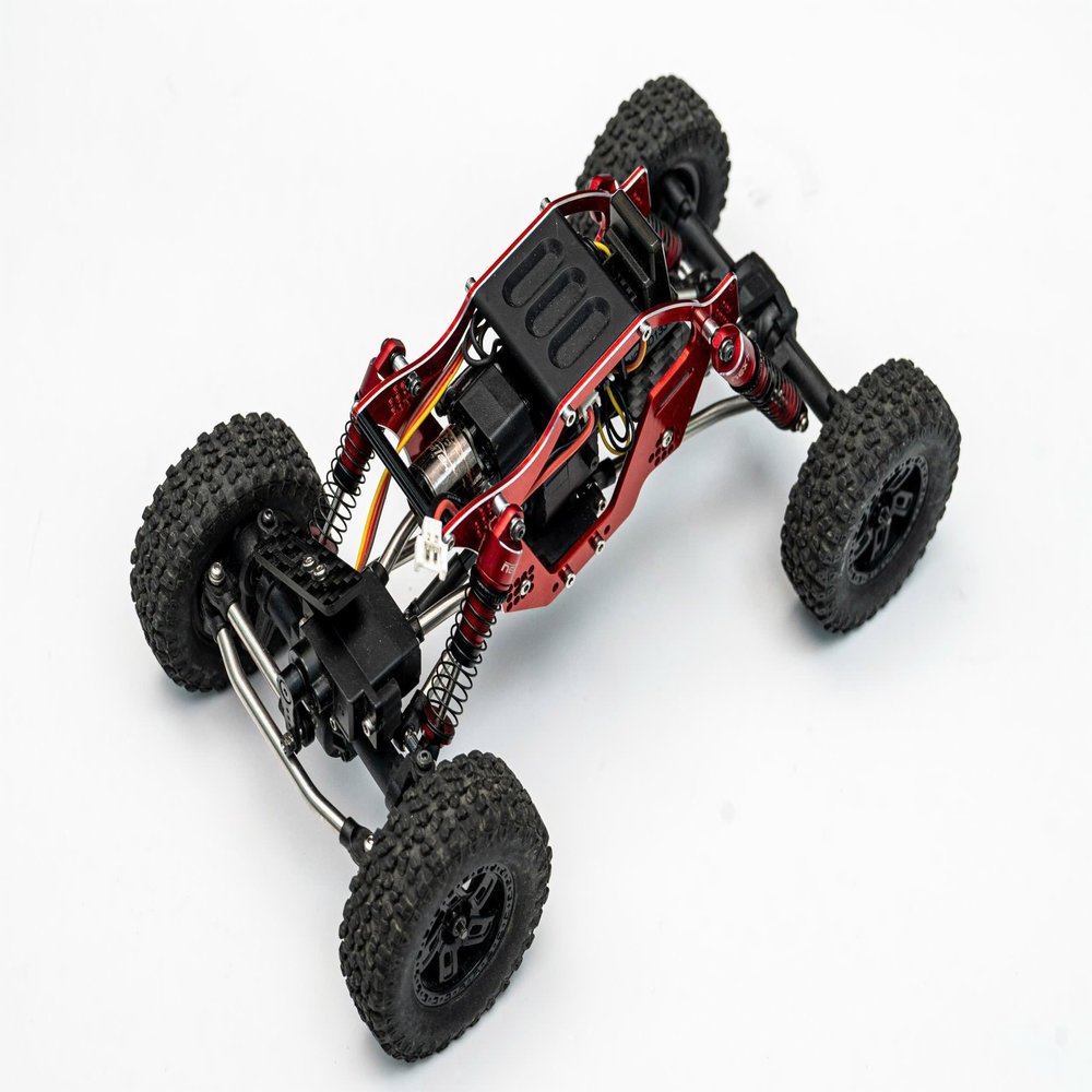 furitek FX118 Fury Wagon XCompetition Upgrade Kit Scale 1/18 RC Crawler RTR - Remote Control Car, RC Crawlers with High-End Upgrades Ready to Install for Adults