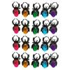 NAMOARLY Spider Rings with Fake Gem Charms 20Pcs Plastic Spider Jewelry for Party Favors and Holiday Decorations view 1