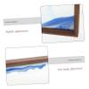 Anneome Flowing Art Picture Frame Desk Ornament Relaxing Sandscape Office Decor Modern Desktop Decoration view 3
