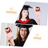 Abaodam 10pcs Graduation Plush Bears Cute Doctor Bear Dolls for Graduates of All Ages for Kindergarten High School College and University Celebrations view 3