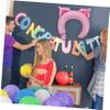 Abaodam 50pcs Balloon Animal Headband Boys and Girls Birthday Party Decorations view 2