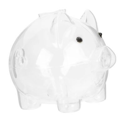 Abaodam Cute Glass Piggy Bank Coin Jar for Adults Boys and Girls Tattoo Fund Jar Home Decor