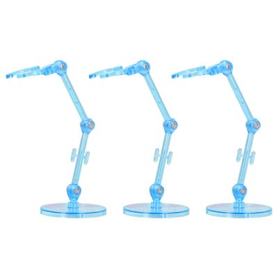 10PCS G Translucent Action Figure Stand Display Holder Base for 6 I Doll (#1)
