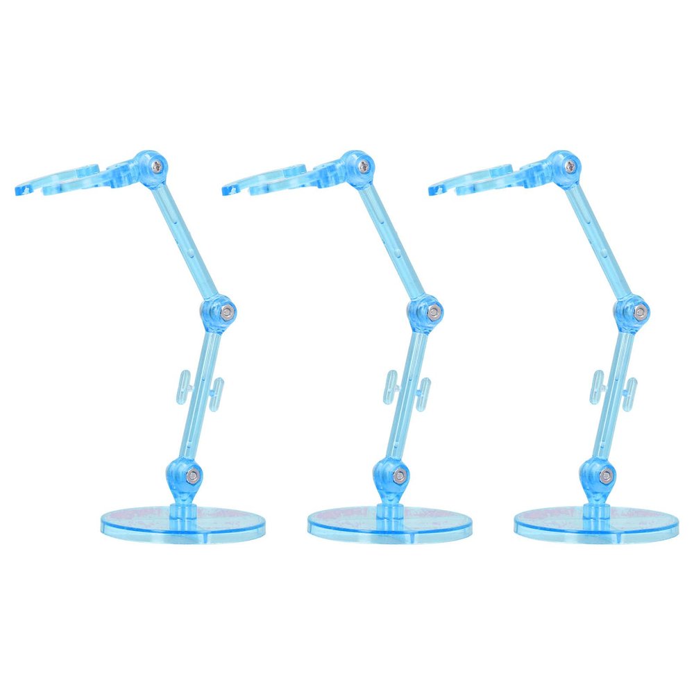 10PCS G Translucent Action Figure Stand Display Holder Base for 6 I Doll (#1)