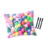 Colaxi 50x Raffle Balls Bingo Balls Colorful Replacement Multipurpose DIY Lottery Balls Small for Party Supplies Carnival Game Night view 1