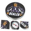 BCOATH 1pc Poker Chip Holder Dealer Button Card Protectors for Themed Party Poker Accessory view 2