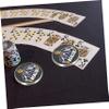 BCOATH 1pc Poker Chip Holder Dealer Button Card Protectors for Themed Party Poker Accessory view 4