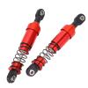 Front Rear RC, Oil Adjustable Alloy Aluminum Shock for HSP Volcano Volcano Truck Upgraded Hop up(Silver) (2) view 2