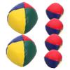 BIUDECO 6pcs Bag Toss Round Shaped Bean Bags Boys and Girls Throwing Game Party Games view 1