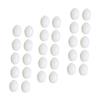 30pcs Fake Pigeon Eggs Solid Egg Props for Decorations Realistic Simulation view 1