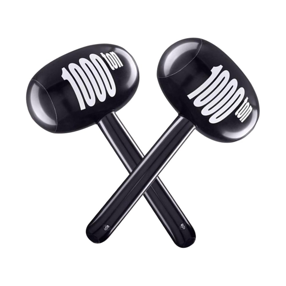 WHAMVOX Inflatable Mallet Toy Set Large Pieces Inflatable Hammer for Boys and Girls Balloon Hammer Toy for Party and Fun Activities