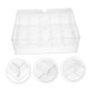 OSALADI Acrylic Poker Chip Storage Box Lid 200-Count Chip Organizer for Poker Games for Gamers view 4