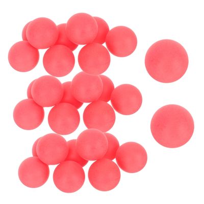 TOGEVAL 40mm Seamless Plastic Lottery Balls 100pcs Party Game Balls for Raffle Drawings Bingo and Table Tennis Activities for Festivals and Events