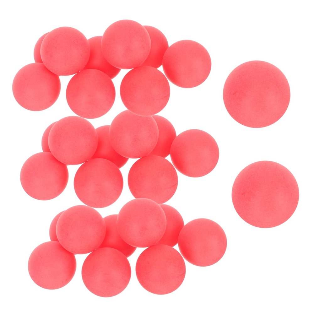 TOGEVAL 40mm Seamless Plastic Lottery Balls 100pcs Party Game Balls for Raffle Drawings Bingo and Table Tennis Activities for Festivals and Events