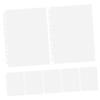 Lurrose 10pcs Flexible Stamp Album Pages Photo Album Refill Pages Card Sleeves for Badges Coins Pins Storage view 1