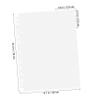 Lurrose 10pcs Flexible Stamp Album Pages Photo Album Refill Pages Card Sleeves for Badges Coins Pins Storage view 2