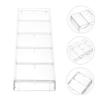 BESPORTBLE Sturdy Poker Chip Holder Multi-Function Acrylic Chip Case Portable Storage Box Game Organizer view 3