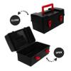 FELTECHELECTR Plastic Gyro Storage Box Portable Organizer for Gyroscopes and Toys Plastic Design for Easy Cleaning and Travel for Keeping Toys Organized and Protected view 3