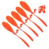 Angoily Balanced Drone Propellers 5 Sets for Model Airplane Rc Helicopter Toy Airplane Repair Kit Enhance Flight Performance Safety view 1