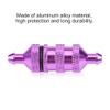 HSP RC Oil Fuel Filter High Performance Aluminum Alloy Upgrade Part for 1/8 1/10 Scale RC Model Cars Gold Blue Purple 36mm 5g (Purple) view 3