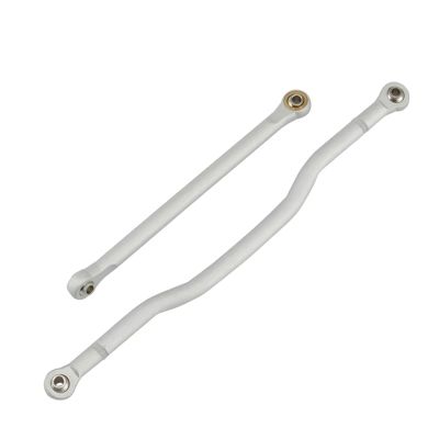 Compatible with Axial for SCX10 II 90046 1/10 RC Crawler Car Upgrade Parts Metal Steering Servo Pull Rod Link Rod Linkage RC Tie Link Rods
