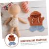 CIMAXIC Set Doll Clothes Set Hoodie Clothing Dress up Dolls Stuffed Animal Sweaters Hooded Shirts Plush Animal Clothes Plush Dress up Outfits Costume Short view 3