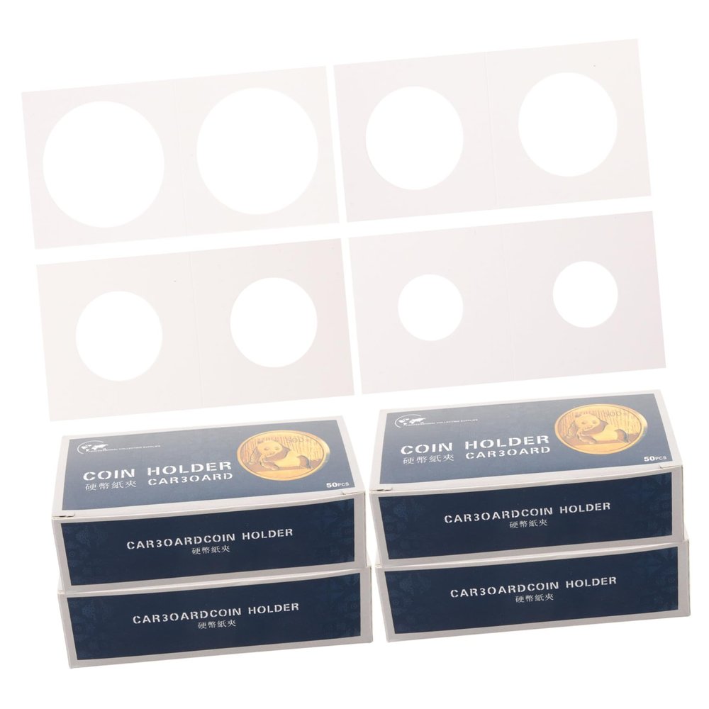 ARTIBETTER Transparent Coin Holders Convenient Coin Protectors for Collecting Each