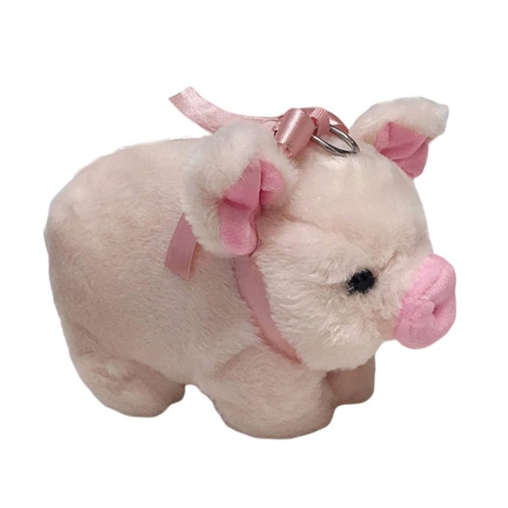 Holibanna Cute Pig Shoulder Bag for Girls Portable Phone Storage Pouch Lightweight Durable Crossbody Messenger Bag for Daily Essentials Adorable Design Pink