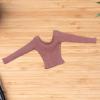 1/6 Long Sleeve Shirt, Mini Casual Cosplay Accessory Outfit, Basic Shirt Dress up for 12'' inch Female Action Figures, Pink view 4