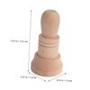 Totority Newspaper for Garden Pot Wood Paper Pot Maker DIY Planter Making Tools view 3