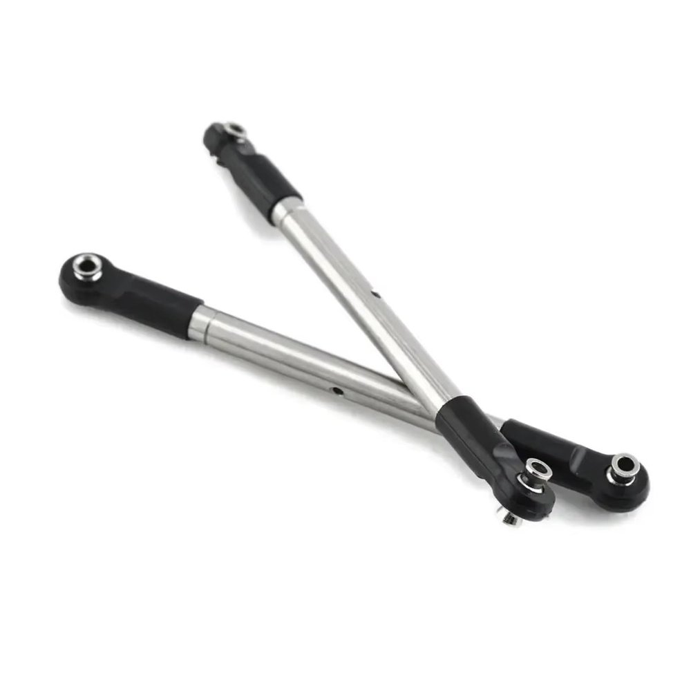 Compatible with Traxxas for Widemaxx 2.0 89086-4 1/10 RC Car 119mm Steel Front Toe Links 8997 Upgrade Parts Accessories RC Tie Link Rods