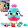 Funtasy Family - Chick-a-Boo - Interactive Electronic Soft Toy - Egg Laying Hen - Talks, Sings, Dances - Tickle her - Over 50 Sounds and Reactions - Boy and Girl Toy - Ages 3 and Above view 1