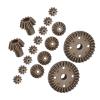 16pcs Metal Gear Upgrade Parts for 2428 2423 RC Car Accessory Set for Enhanced Performance view 2