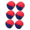 balacoo Mini Beanbags Toss Game Set 6pcs Bean Bag Toys for Boys and Girls Throwing Games for Toddlers Hand Eye Coordination Safe Soft Pu Material view 1