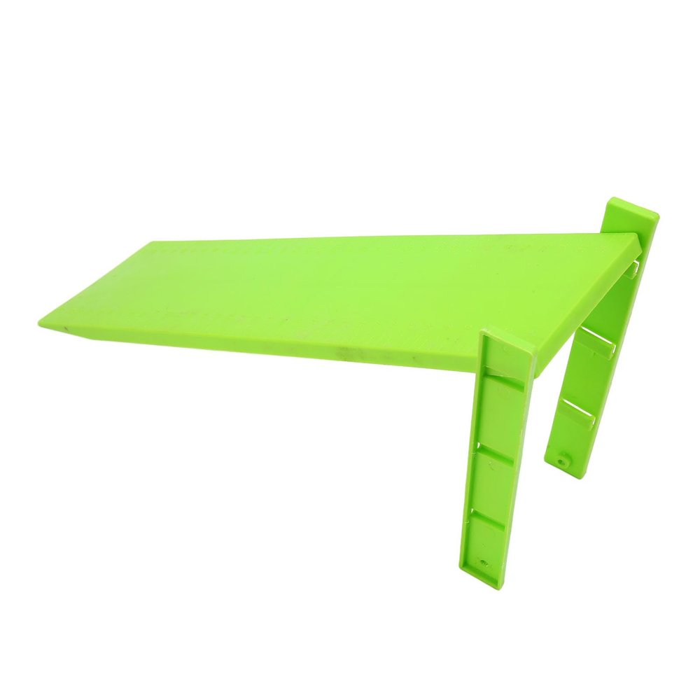 2 Sets Inclined Plane School Physics Teaching Slant Plates with Clear Scale 3 Heights Easy to Install Wide Application Plastic Material for Primary School Students Pulley