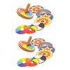 Abaodam 2sets Boys and Girls Gyroscope Toys Spinning Tops Set for Two Educational Gyroscope Fidgets for Boys and Girls DIY Gyro Birthday Party Favors view 1